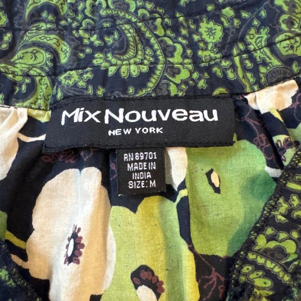 Mix Nouveau Floral Paisley Tank Top - Picture 3 of 6